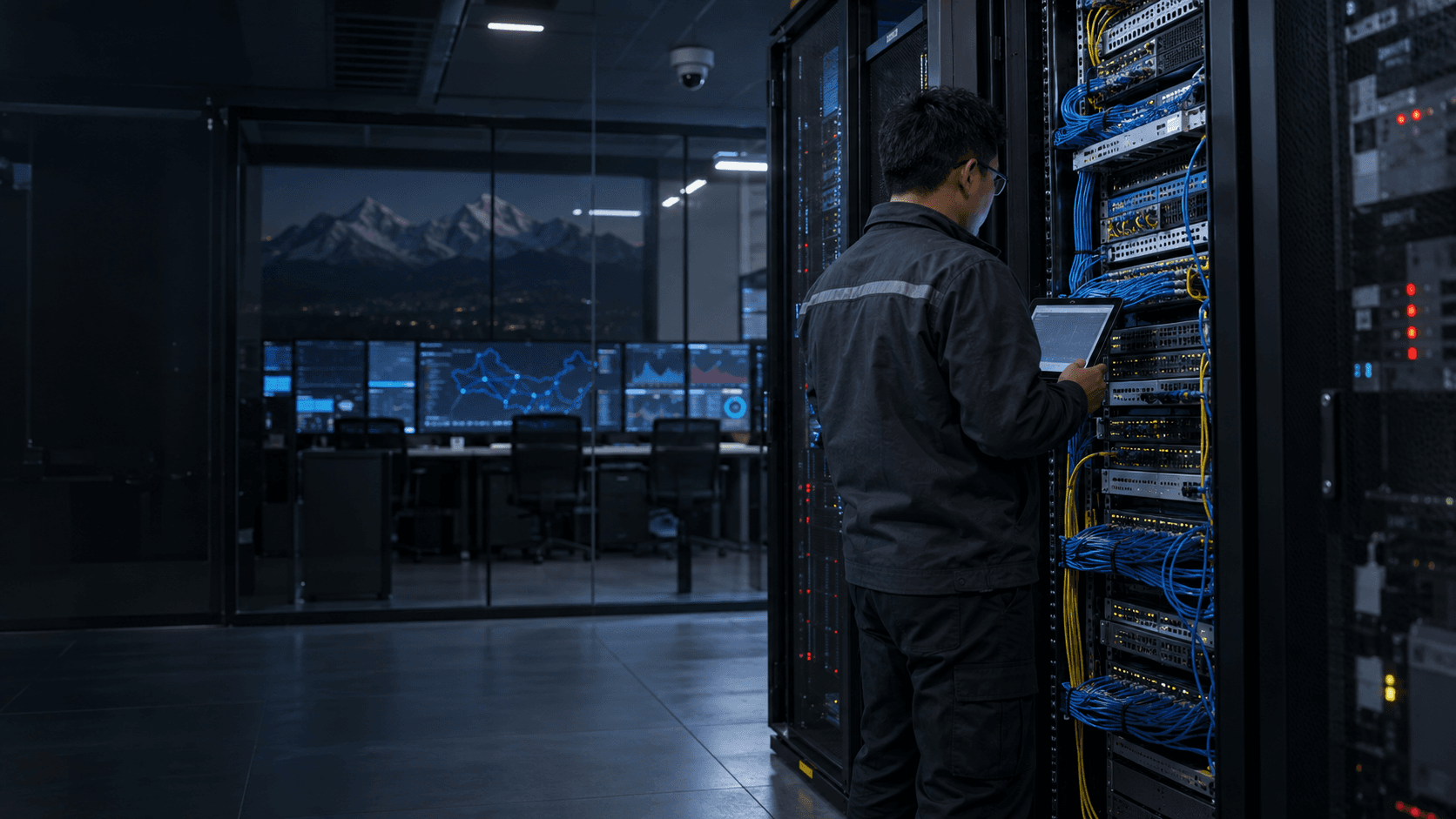 Digital operations and network monitoring environment