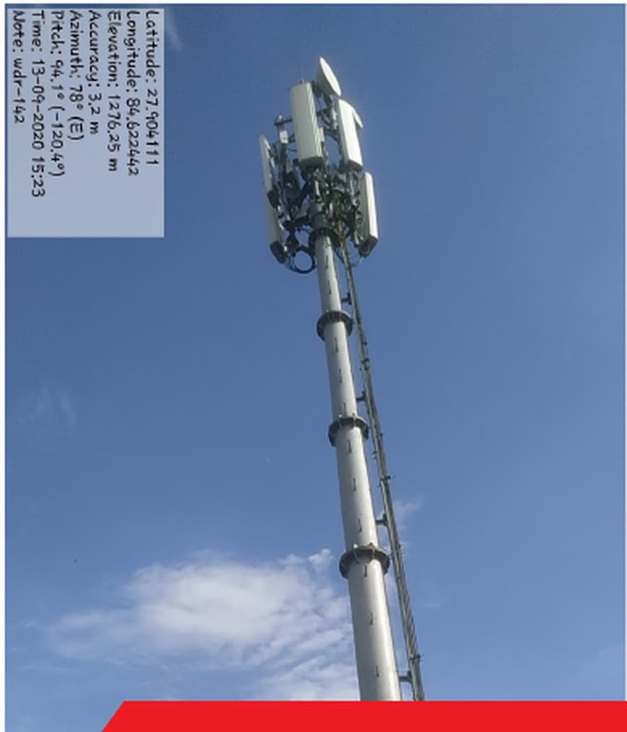 Ncell site equipment used for single-site verification